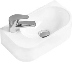 Mexen Viera lavatório de bancada direito 40 x 21 cm, branco - 21274000R
