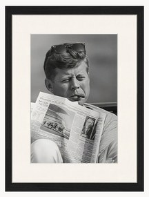 Impressão digital emoldurada John