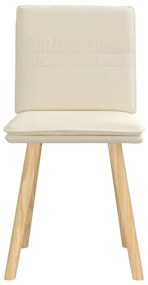 Cadeiras de jantar 2 pcs linho