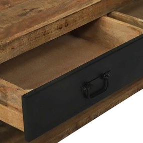 Cabideiro de Roupas com Ganchos e Prateleiras 110x40x185 cm Madeira de