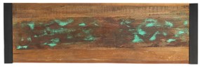 Mesa consola 110x35x76 cm madeira recuperada maciça