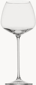 Copos de vinho tinto em cristal TAC o2, conjunto de 6