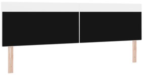 Cabeceira vidaXL Design Simples Branco Puro 200 cm Couro Sintético
