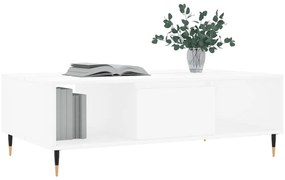 Mesa de centro 104x60x35 cm derivados de madeira branco