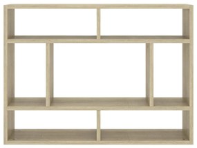 Estante de parede 75x16x55 cm contraplacado carvalho sonoma