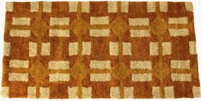 Tapete de banho de algodão Geometric