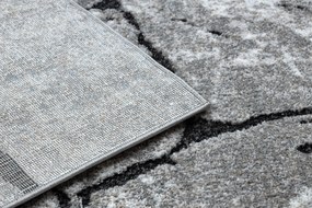 Tapete moderno COZY 8985 Pavimentação tijolo, pedra - Structural dois níveis de lã cinzento
