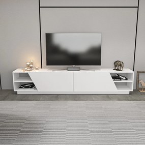 Móvel TV Rhodes – Branco – 240x37,1x47,4 cm
