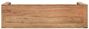 Mesa consola 110x30x76 cm madeira de acácia maciça