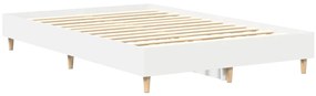 Estrutura de cama sem colchão 140x190 cm branco