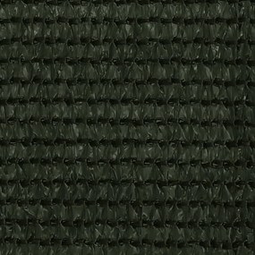 Tela de varanda 90x600 cm PEAD verde-escuro