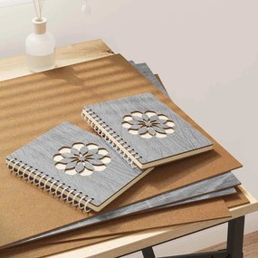 vidaXL Painéis de Decoração 12 pcs Cinza Sonoma 40 x 60 x 0,27 cm