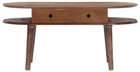 Mesa de centro 100x50x46 cm madeira de acácia maciça