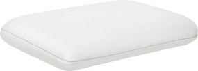 HOMCOM Travesseiro de Espuma Viscoelástica, Almofada Cervical com Capa Removível Ergonômica 60 x 40 cm, Creme branco | Aosom Portugal