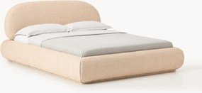 Cama estofada em bouclé Alba