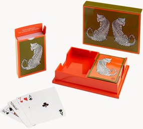 Conjunto de jogo de cartas Leopard