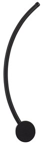 Candeeiro de Parede Uyan - Preto - 49cm x 15cm x 10cm