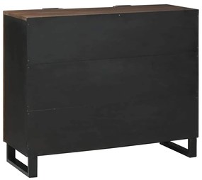 Estante de Madeira de Mangueira 90x33.5x75 cm