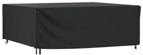 vidaXL Capa p/ mobiliário jardim 250x210x90 cm impermeável 420D preto