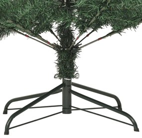 Árvore de Natal artificial com suporte PVC 180 cm
