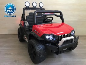 Carro eletrico crianças Todo terreno buggy guepard 2 Lugares Vermelho