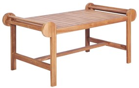 Mesa de centro 100x50x45 cm teca maciça