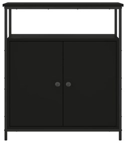 Aparador 70x30x80 cm derivados de madeira preto