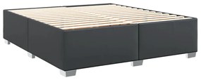Cama com Molas/Colchão e Luzes Led - 180x200 cm - Couro Artificial Pre
