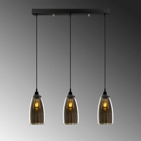 Chandelier Smoked – Fume – 63 x 63 cm
