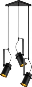 Candeeiro Chandelier Spot – Preto – 40 x 40 cm