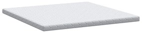 Colchões Branco 200 x 200 cm Tecido 100% poliéster