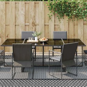 Tapete Exterior 'ARAKIL'Preto e Cinza 300x600 cm PP