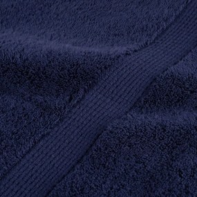 Toalhas mãos premium SOLUND 2pcs 50x100cm 600 gsm azul-marinho