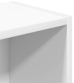 Estante 31x24x77 cm derivados de madeira branco