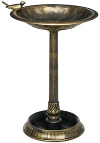 Banheira para Pássaros de Jardim Altura 72 cm Comedouro para Pássaros