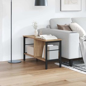 vidaXL Estante Carvalho Artesanal 82 x 32 x 47 cm Madeira processada