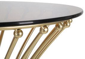 MESA DE APOIO CENTUR Ø 50X103 CM DOURADA