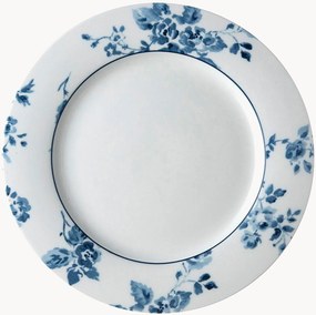 Pratos de pequeno-almoço em porcelana China Rose, conjunto de 4