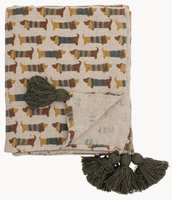 Manta com borlas Charlie