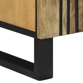 Buffet - 60 x 33,5 x 75 cm, feito de madeira de manga maciça.