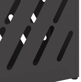 Suporte de Guarda-chuva Preto - 28x12x41 cm de Aço