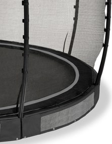 Trampolim redondo de solo Allure Classic ø305 cm - preto