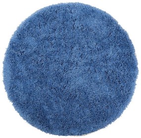 Tapete redondo azul ⌀ 140 cm CIDE Beliani