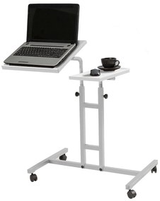 Secretária Elevatória para Portátil Glen – Branco – 67x87x45,5 cm