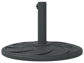 Base de guarda-sol para postes de Ø38/48 mm 12 kg redondo