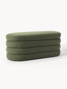Bouclé Upholstered Bench Alto