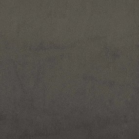 Cama boxspring com colchão 120x190 cm veludo cinzento-escuro