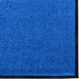 Capacho Lavável Azul 120x250 cm