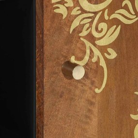 Sideboard 90x33x75 cm em Madeira Maciça de Manga