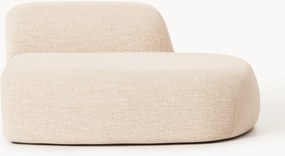 Módulo de chaise longue em bouclé Wolke